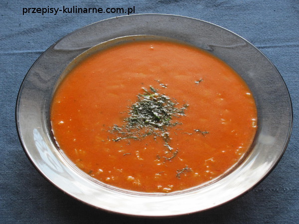 Zupa pomidorowa - łatwa i szybka